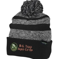 Crossland Heather Pom Beanie