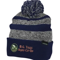 Crossland Heather Pom Beanie