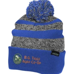 Crossland Heather Pom Beanie