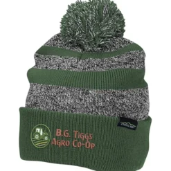 Crossland Heather Pom Beanie