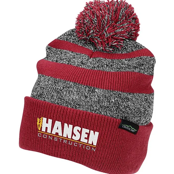 Crossland Heather Pom Beanie - 24 hr