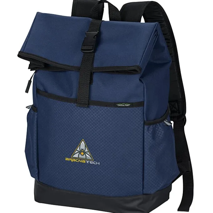 Crossland Journey 15-inch Laptop Backpack - Embroidered