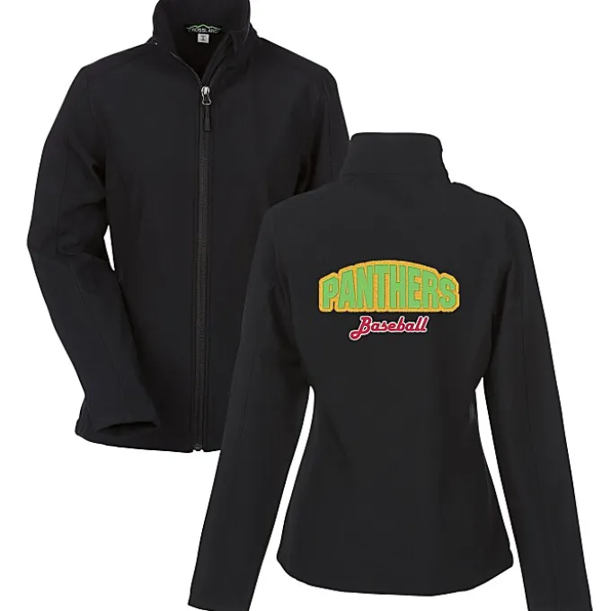 Crossland Soft Shell Jacket - Ladies' - Applique Twill