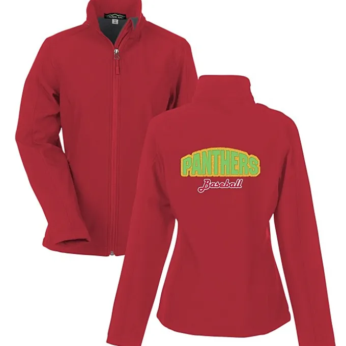 Crossland Soft Shell Jacket - Ladies' - Applique Twill