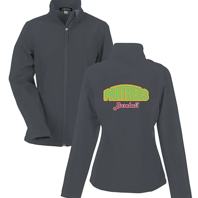 Crossland Soft Shell Jacket - Ladies' - Applique Twill