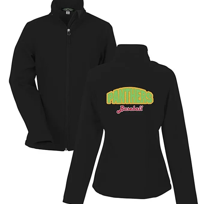 Crossland Soft Shell Jacket - Ladies' - Applique Twill