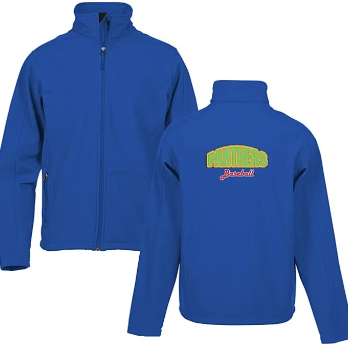 Crossland Soft Shell Jacket - Men's - Applique Twill