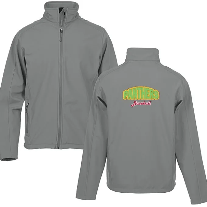 Crossland Soft Shell Jacket - Men's - Applique Twill