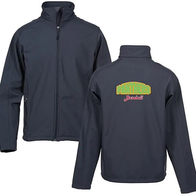 Crossland Soft Shell Jacket - Men's - Applique Twill