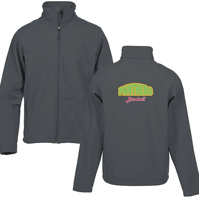 Crossland Soft Shell Jacket - Men's - Applique Twill