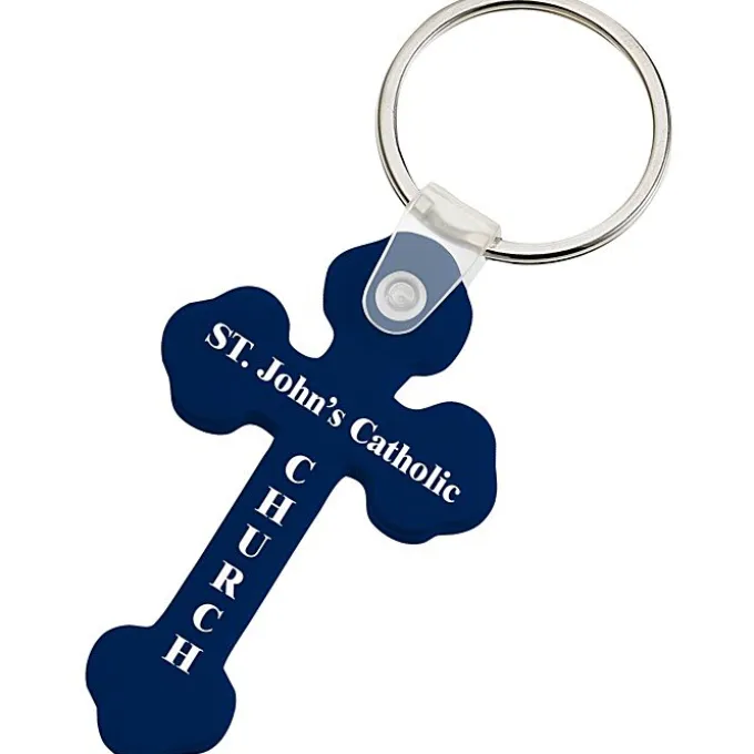 Cross Soft Keychain - Opaque