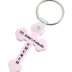 Cross Soft Keychain - Opaque