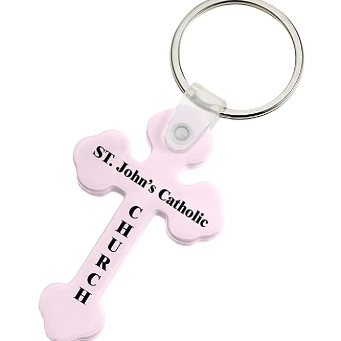 Cross Soft Keychain - Opaque