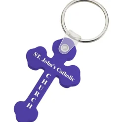 Cross Soft Keychain - Opaque