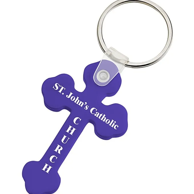 Cross Soft Keychain - Opaque