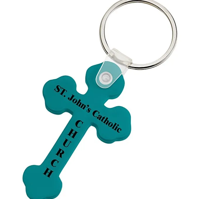 Cross Soft Keychain - Opaque