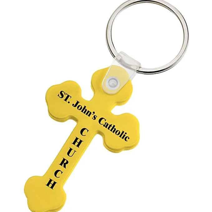 Cross Soft Keychain - Opaque