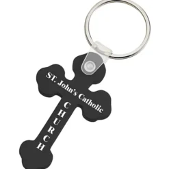 Cross Soft Keychain - Opaque