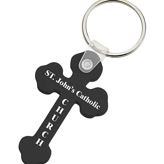 Cross Soft Keychain - Opaque