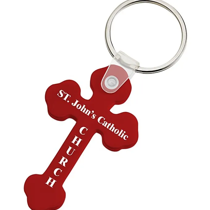 Cross Soft Keychain - Opaque