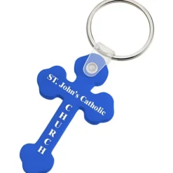 Cross Soft Keychain - Opaque