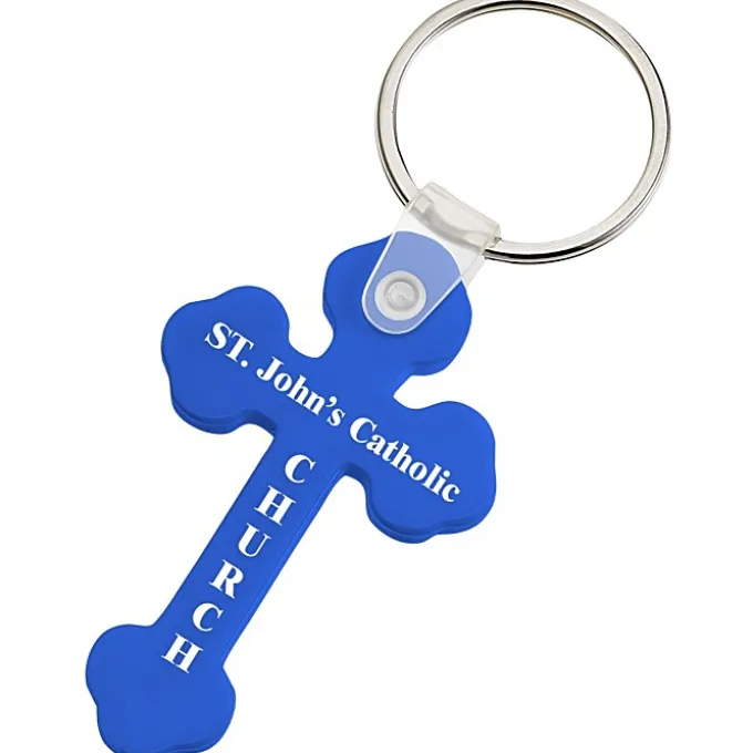 Cross Soft Keychain - Opaque