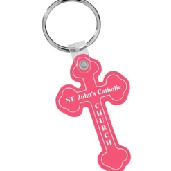 Cross Soft Keychain - Translucent