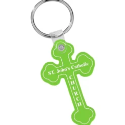 Cross Soft Keychain - Translucent