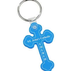 Cross Soft Keychain - Translucent