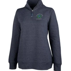 Crosswind 1/4-Zip Sweatshirt - Ladies' - Embroidered
