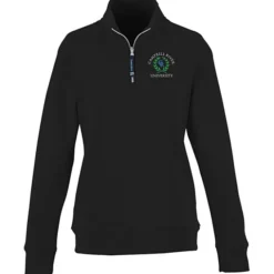 Crosswind 1/4-Zip Sweatshirt - Ladies' - Embroidered
