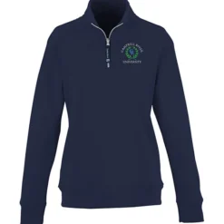 Crosswind 1/4-Zip Sweatshirt - Ladies' - Embroidered