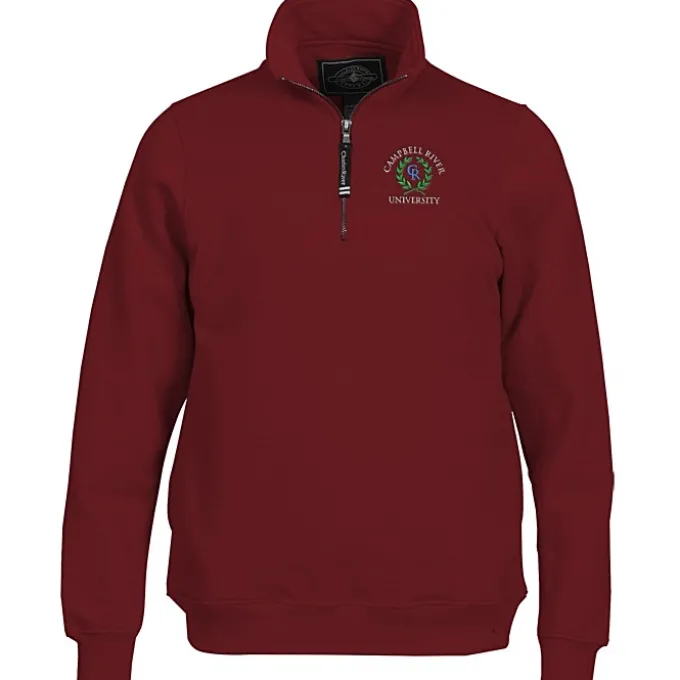 Crosswind 1/4-Zip Sweatshirt - Men's - Embroidered