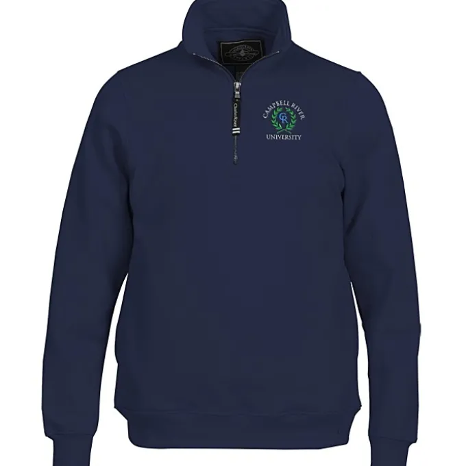 Crosswind 1/4-Zip Sweatshirt - Men's - Embroidered