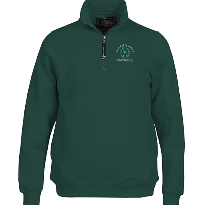 Crosswind 1/4-Zip Sweatshirt - Men's - Embroidered