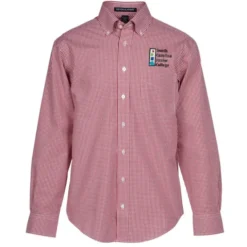 Crown Collection Gingham Check Shirt - Men's