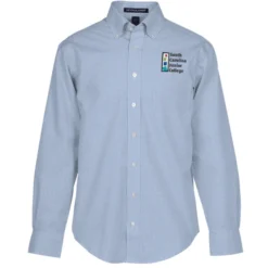 Crown Collection Gingham Check Shirt - Men's