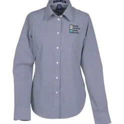 Crown Collection Gingham Check Shirt - Ladies'