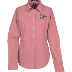 Crown Collection Gingham Check Shirt - Ladies'