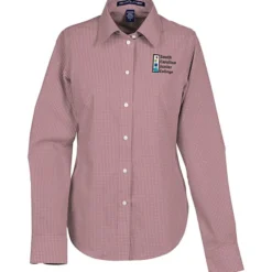 Crown Collection Gingham Check Shirt - Ladies'