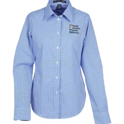 Crown Collection Gingham Check Shirt - Ladies'