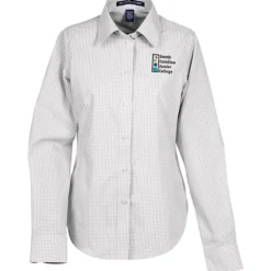 Crown Collection Gingham Check Shirt - Ladies'