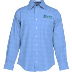 Crown Collection Glen Plaid Shirt - Men's