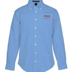 Crown Collection Solid Oxford Shirt - Men's