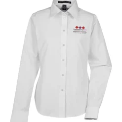 Crown Collection Solid Oxford Shirt - Ladies'