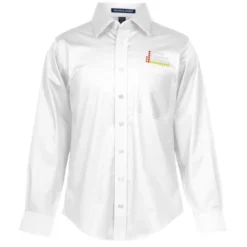Crown Collection Solid Stretch Twill Shirt - Men's