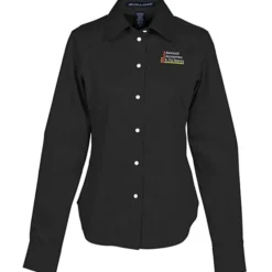 Crown Collection Solid Stretch Twill Shirt - Ladies'