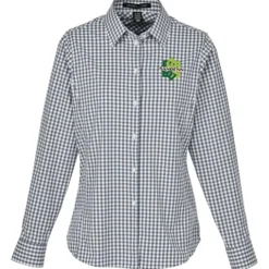 CrownLux Performance Gingham Shirt - Ladies'
