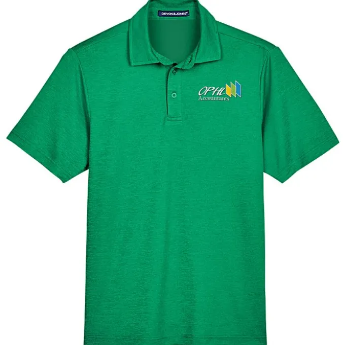 CrownLux Performance Heather Polo - Men's