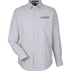CrownLux Performance Microstripe Shirt - Men's
